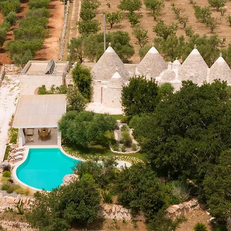 Trulli Petrantiqua Con Piscina Βίλα Locorotondo