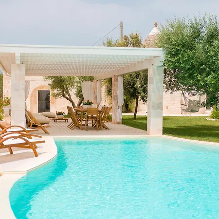 ヴィラ Trulli Petrantiqua Con Piscina ロコロトンド