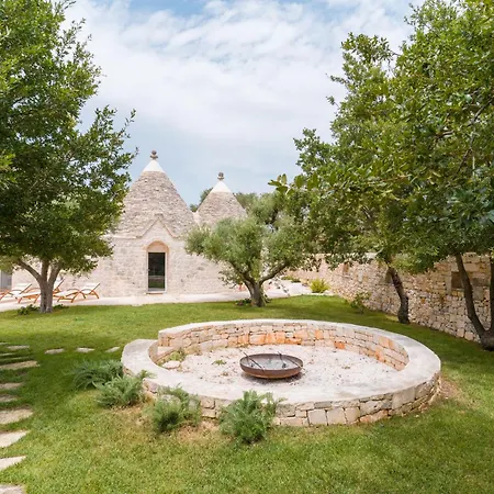 ヴィラ Trulli Petrantiqua Con Piscina